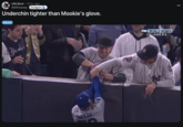 Underchin tighter than Mookie's glove. r/NLBest ⚫ 15 hr. ago • 405freeway Dodgers Underchin tighter than Mookie's glove. Meme Yanke CN CTTS FOX WORLD SERIES LAD LEADS 3-0 *