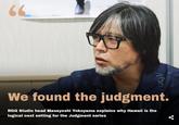 66 400 We found the judgment. RGG Studio head Masayoshi Yokoyama explains why Hawaii is the logical next setting for the Judgment series