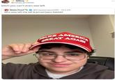 A tweet making fun of X user Maia Poet's lazy eye. The post reads, "b---- you can't even see left." 