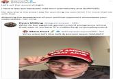 A tweet by Maia Poet responding to hate for another tweet reading, "Who else left the left and joined team maga?" In the post she writes that she has a lazy eye because she was born prematurely.
