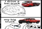 I drive a kei truck my big truck