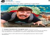 Foudey @codyfoudey Follow The last thing you see after getting rugpulled Kasper Vandeloock | bangkok soon @KasperLoock An investigation into @MrBeast's crypto activities and how he profited over $23M from a multitude of scams, shady deals & his network in collaboration with @hxnterson @angelfacepeanut @somaxbt @rfparson X