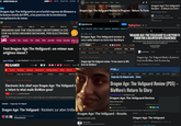 = HOBBYCONSOLAS JUEGOS HOBBYCINE REVISTA NEWSLETTERS LO ÚLTIMO G News Videos Reviews Staff Picks Deals More v REVIEW IN PROGRESS Dragon Age The Veilguard es un triunfal regreso de Bioware a la buena senda del RPG, a las puertas de la excelencia: recopilatorio de notas Dragon Age: The Veilguard Review In Progress - Return To Form Coming Oct 31, 2024 PS5 Home > Games > Reviews Games Dragon Age: The Veilguard Review - A Return to Form Into the Northern Reaches by Naser Nahandian - 21 hours ago in Games, PC Games, PlayStation, Reviews Games, Xbox AA =❘ everyeye.it VIDEOGIOCHI CINEMA SERIE TV TECH AUTO LIFESTYLE = GAME INFO Reading Time: 6 mins read digitaltrends Sign In Polling Stone = Q ANIME ing: PS5 Pro Meta Quest 3S iPhone 16 AirPods 4 Google Pixel 9 M4 MacBook Pro Windows 11 24H DRAGON AGE THE VEILGUARD: UN RITORNO A CIO CHE HA RESO GRANDE BIOWARE, PER ELECTRONIC ARTS JdG Actualités Tests Dossiers Tech Cinéma Séries Jeux vidéo Sciences Bons plans Maison conr by Z robo Test Dragon Age The Veilguard : un retour aux origines réussi ? Jeux Vidéo Par Jason Filankembo le 28 octobre 2024 à 17h00 PC GAMER UK Edition Z X [0] HOME GAMING REVIEWS Dragon Age: The Veilguard review: a very safe return to form for BioWare By Tomas Franzese October 28.2024 gamesradar+ Games Platforms UK Edition Subscribe ▼ Got A Ti R. GAMING 'DRAGON AGE: THE VEILGUARD' IS A RETURN TO FORM FOR A BELOVED RPG FRANCHISE After a string of misses, Bioware hits mark with a game that feels like it was made during the developer's golden era Search Q By HAYES MADSEN OCTOBER 28, 2024 Entertainment More ▼ NEWS RAMA FILM EDGE TRENDING Golden Joystick Awards PS5 Pro GTA 6 New games for 2024 Games > RPG > Dragon Age: The Veilguard 7 commentaires Dragon Age The Veilguard review: "A true return to RPG SUBSCRIBE ▼ Search Q form for BioWare" FPS The FPS Review + Follow Dragon Age: The Veilguard Marks a Return to Form for BioWare, First Reviews Say Story by The FPS Review • 2d⚫ 2 min read Games Hardware Software Movies & TV Gaming Industry News More ▼ POPULAR Dragon Age: The Veilguard Factorio Deadlock Diablo 4 Helldivers 2 Games RPG > Dragon Age: The Veilguard Electronic Arts chief says Dragon Age: The Veilguard is a 'return to what made BioWare great' News By Andy Chalk published yesterday The new Dragon Age game isn't out for a couple days yet, but Andrew Wilson has great expectations. Startseite > Dragon Age: The Veilguard Dragon Age: The Veilguard - Rückkehr zur alten Größe News 30.10.2024 um 13:30 Uhr 19 Rhonda Bachmann PSU HOME PS5 PS PLUS NEWS FEATURES Dragon Age: The Veilguard review Review GUIDES REVIEWS GAMES WALLPAPERS Search Dragon Age: The Veilguard Review (PS5) - BioWare's Return To Glory GARRI BAGDASAROV/OCTOBER 28, 2024 Dragon Age: The Veilguard Review (Xbox Series X|S) Blight here, blight now Version Reviewed: North Americar Share: 593 f review by PJ O'Reilly Mon, 10:45am Dragon Age is finally back, and, let's just get it out of the way in the first sentence - BioWare has officially ended its recent Gamereactor dragon age: the veilguard Dragon Age: The Veilguard - Reseña Bioware está de vuelta. Francisco Rosado Última actualización 28 de octubre del 2024 10:45 am Dragon Age: The Veilguard 心配しないでください- Biowareが帰ってきました。 2024-10-29 00:00 ⚫ Magnus Groth-Andersen •