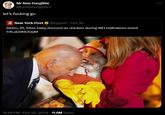 Mr Non Fungible @mrnonfungible3 let's f------ go NEW POST New York Post @nypost Oct 30 Biden, 81, bites baby dressed as chicken during WH Halloween event trib.al/xKk2QyM つ 11:48 PM Oct 30, 2024 11.6M Views