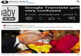 Random Týpek @RandomTypek Follow X aby 4:28 Google Translate gets very confused 8 mil. zhliadnutí pred 5... $ 2... E New York Post @nypost Biden, 81, bites baby dressed as chicken during WH Halloween event trib.al/xKk2QyM 7:56 PM Oct 31, 2024