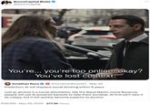 Kendall Roy Succession "You're Too Online" meme about an AI tech CEO