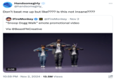 A "QRT":https://knowyourmeme.com/memes/quote-retweets-qrts reacting negatively to the "Snoop Dogg":https://knowyourmeme.com/memes/people/snoop-dogg "_Fortnite_":https://knowyourmeme.com/memes/subcultures/fortnite emote called "Snoop's Walk" which was just a "Crip Walk":https://knowyourmeme.com/memes/crip-walk. Many thought that the infamous dance was not suitable for the young audience of _Fortnite_.
