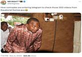 Meme referencing the 2024 Equatorial Guinea sex scandal and its central figure Baltasar Egonga