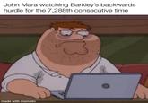 John Mara watching Barkley's backwards hurdle for the 7,288th consecutive time made with mematic