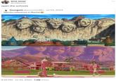 "Open the Schools" meme about a post misinterpreting a reference to Mount Rushmore in _Barbie_ for a _Naruto_ reference