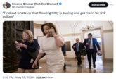 Inverse Cramer (Not Jim Cramer) @CramerTracker Subscribe ... "Find out whatever that Roaring Kitty is buying and get me in for $10 million" 2:32 PM May 13, 2024 932.9K Views