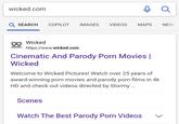 wicked.com Q SEARCH COPILOT IMAGES VIDEOS MAPS NEWS Wicked W https://www.wicked.com Cinematic And Parody P--- Movies | Wicked Welcome to Wicked Pictures! Watch over 25 years of award-winning p--- movies and parody p--- films in 4k HD and check out videos directed by Stormy ... Scenes Watch The Best Parody P--- Videos
