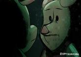piglet in the mirror @HAPPYORANGE2000