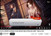 SNK All Star: Kyo Kusanagi in an embarrassing situation with Mai Shiranui
King of Fighters characters