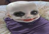 "Photoshop":https://knowyourmeme.com/memes/sites/photoshop featuring an image of a baby that became an "exploitable":https://knowyourmeme.com/memes/exploitables meme on "Reddit's":https://knowyourmeme.com/memes/sites/reddit "/r/BatmanArkham":https://knowyourmeme.com/memes/sites/rbatmanarkham. In November 2024, Redditors shared "Photoshop":https://knowyourmeme.com/memes/sites/photoshop memes editing the baby to resemble various _Batman_ and pop culture characters. The baby was dubbed Officer Bald, named after another popular _Arkham_ meme, "Officer Balls":https://knowyourmeme.com/memes/officer-balls.