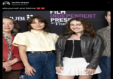 jackie akgae @jaxshauna ella purnell and fatima UBI FILM INDEPENDENT PRESE The SE