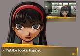 majindoodles > Yukiko looks happy. Yukiko looks happy.