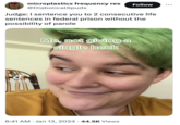 A tweet featuring a "reaction meme":https://knowyourmeme.com/memes/reaction-images sourced from a TikTok made by "Cedarthebarefoot":https://knowyourmeme.com/memes/cedarthebarefoots-gerblin-lemon-cake-tiktok. The TikToker is best known for their "Gerblin Lemon Cake":https://knowyourmeme.com/memes/cedarthebarefoots-gerblin-lemon-cake-tiktok video from 2021. The video was originally posted in August 2021, showing the TikToker's reaction to "Trolls who are triggered" by their content. The reaction image reads "Me, not giving a single heck," and saw "ironic":https://knowyourmeme.com/memes/ironic-memes usage in the early 2020s.