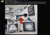 nick-vember @Creative Nov 22 • Mind you this is Khalid with not 1, but 2 diamond plaques (at 25 as well BTW), something that idiot that outed him won't ever see. Check that. KHALID YOUNG DUMB & BROKE DIAMOND Shrike new H ALID KHALID LOCATION RIAA CERMIFIED DIAMOND