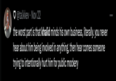 @talkkev Nov 22 the worst part is that khalid minds his own business, literally. you never hear about him being involved in anything, then hear comes someone trying to intentionally hurt him for public mockery