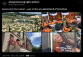 shang chunsong rights activist @shangchunson some pics from when i was in the ancestral land of timothée A હમ હ 1:30 PM - Nov 26, 2024 186 Views • Oui, ma petite-fille est trans.