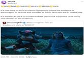 A tweet by @spd64 urging moviegoers to not cheer when Maria dies in Sonic 3.