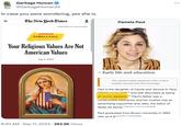 HUMAN Garbage Human @GarbageHuman24 In case you were wondering, yes she is. = The New York Times SUBSCRIBE FOR A$0.50/WEEK OPINION PAMELA PAUL Your Religious Values Are Not American Values July 4, 2024 Pamela Paul ^ Early life and education • 8:30 AM Sep 11, 2024 263.9K Views This section needs expansion with: a more broadly sourced and more thorough Paul is the daughter of Carole and Jerome D. Paul, [1][better source needed] and self-describes as being of Jewish descent. [5] Paul's father was a construction contractor and her mother was an advertising copywriter and, later, the editor of Retail Ad World. [1] [better source needed] Paul graduated from Brown University in 1993 with an A.B.[citation needed] [6]