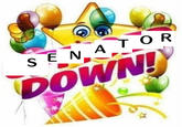 SENATOR DOWN!