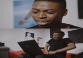Meme template featuring former "Smosh":https://knowyourmeme.com/memes/people/smosh meme Keith Leak making a face at his laptop and then putting his hands down his pants, used a reaction image. The meme is similar to "Sigh, Unzips":https://knowyourmeme.com/memes/skeletor-unzips-pants-sigh-zip.