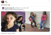 ari @arii plsssssss- kaydenciaga @i30clip Apr 22, 2021 the original Charli & Dixie D'Amelio • 10:53 AM Apr 22, 2021 50404 100 HICAGO ...