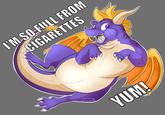 I'M SO FULL FROM CIGARETTES @FalcyHedgehog 2024 FURAFFINITY.NET/USER/COOLSKELTAL95 YUM!