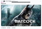 Jokes about "Batcock" began appearing on the /r/BatmanArkham subreddit in late 2022, with subsequent jokes about Batman's junk often used the phrase "Batcock" or "Batdong."