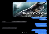 "Batcock" memes saw a resurgence on /r/teenagers in late 2024, with Redditors posting screenshots of how their parents responded to "accidentally" receiving the meme in a message.