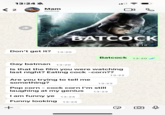 "Batcock" memes saw a resurgence on /r/teenagers in late 2024, with Redditors posting screenshots of how their parents responded to "accidentally" receiving the meme in a message.
