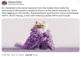 December 12th, 2024 tweet by @NotPeashyBee Tweet criticizing CATLY, an upcoming multiplayer game created by SuperAuthenti, headed by Kevin Yeung. The game was announced at the 2024 "Game Awards":https://knowyourmeme.com/memes/events/the-game-awards, promoted as a "AAA" game and slated for release on PC, Nintendo Switch and Apple Watch. The game incited controversy online in December 2024 for it's AI-generated artwork, and for displaying a lack of transparency about the creators, studio and developers backing the project.