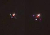 Alleged photos of drones over New Jersey which look like commercial planes.