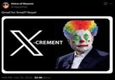 Voice of Reason @raggapegs Gmail for Xmail? Nope! -CREMENT X 4:19 PM • Dec 15, 2024 22.4K Views ✓ ...