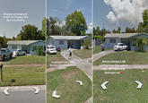 Photos of a home from Google Earth through the years. The captions point out nostalgic things in the photos.
