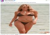 Post joking that a fit young woman has a "mom bod"
