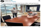 Man signs papers to buy a house after allegedly profiting from the fartcoin meme coin results. 
