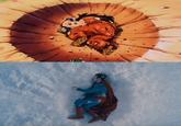 Superman Doing the Yamcha Death Pose
