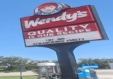 Wendy's QUALITY IS OUR RECIPE TRY OUR STWABEWWEE FROSTY AVAILA E AIR REVOLUTION