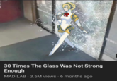 Aigis version of the 30 Times the Glass Was Not Strong Enough meme