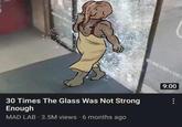Fear & Hunger version of the 30 Times the Glass Was Not Strong Enough meme