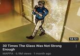 Jujutsu Kaisen version of the 30 Times the Glass Was Not Strong Enough meme