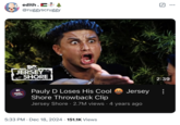 The YouTube video titled "Pauly D Loses His Cool / Jersey Shore Throwback Clip" which was used in place of the "Bro You're F------ Latinx" meme showing "_Jersey Shore_":https://knowyourmeme.com/memes/subcultures/jersey-shore cast member Pauly D yelling with top and bottom "Impact":https://knowyourmeme.com/memes/impact captions reading, "Bro you're f------ "Latinx":https://knowyourmeme.com/memes/latinx."