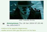 Why would Rorschach do that?