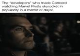 The "developers" who made Concord watching Marvel Rivals skyrocket in popularity in a matter of days: