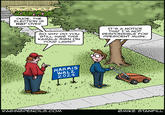 DUDE, THE ELECTION IS WAY OVER. C (ง つ ३२ SO WHY DO YOU STILL HAVE THIS KAMALA SIGN ON YOUR LAWN? 0 " こ G 2. Пр Ле つ 3 IT'S A NOTICE THAT I'M NOT RESPONSIBLE FOR PRESIDENT MUSK. HARRIS WALZ 2024 12. 1. RAGINGPENCILS.COM A11 OMIKE STANFILL
