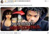 A user brings up Jinx and Squirrel Girl popularity as examples of Snowbunny Mind Control.